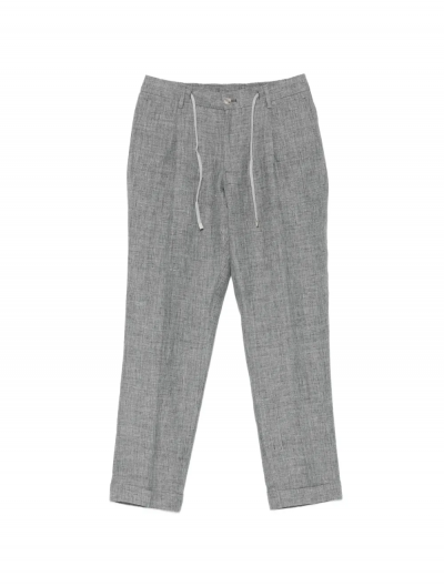'Roma' linen trousers