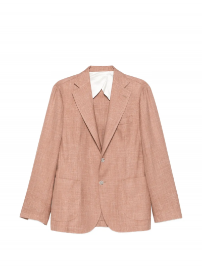 Wool/silk/linen jacket