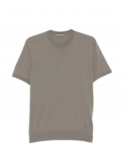 Βαμβακερό πλεκτό t-shirt