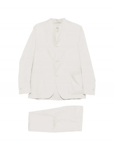 Μεταξωτό κοστούμι σε στενή γραμμή