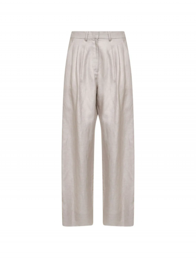 Wool/linen trousers