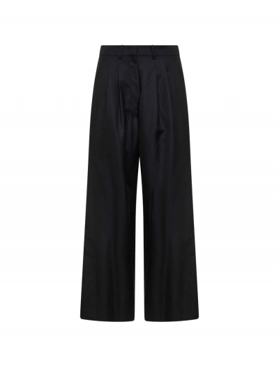 Wool/linen trousers