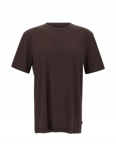 'H-Taut235' cotton/linen t-shirt