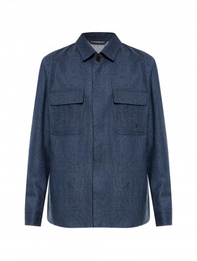 Wool overshirt