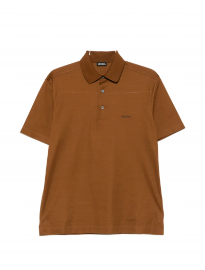 Soft cotton polo shirt