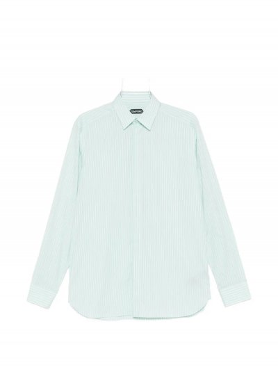 Striped cotton shirt