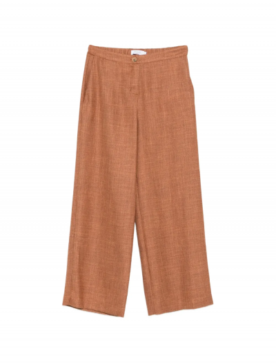 Wool/silk/linen trousers