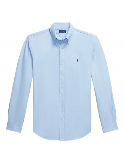 Stretch poplin shirt