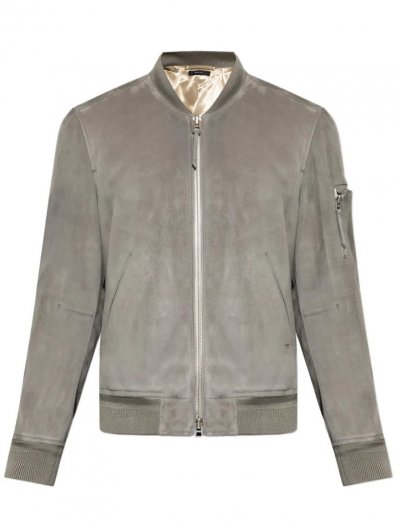 Δερμάτινο bomber jacket