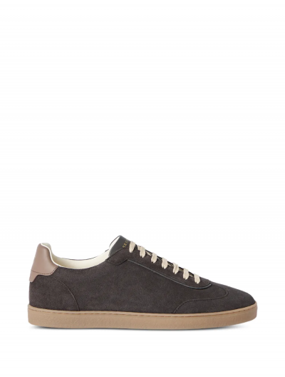 Suede sneakers
