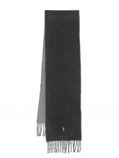 Wool blend scarf