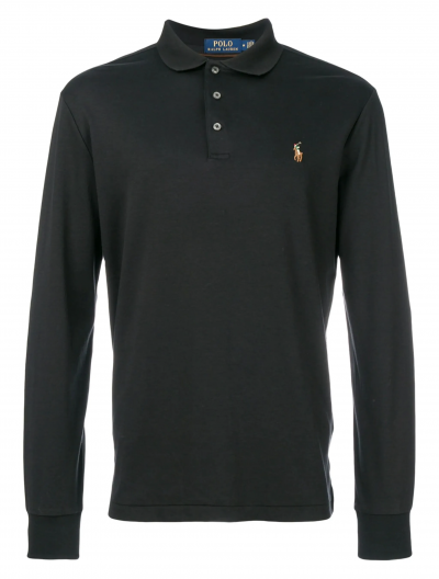 Custom slim βαμβακερή polo μπλούζα