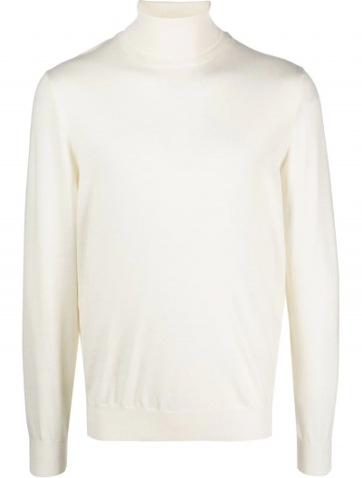 Wool rollneck sweater