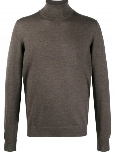 Wool rollneck sweater
