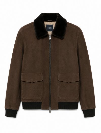 'Boston' leather jacket