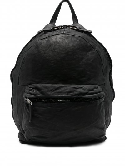 Leather backpack