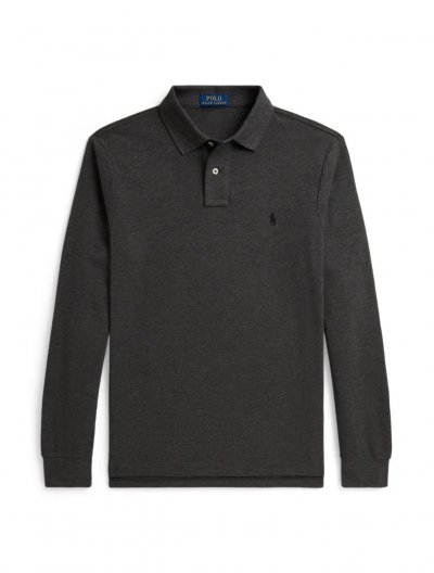 Custom slim cotton polo shirt