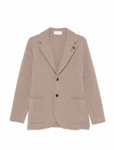 Knitted wool/cashmere jacket