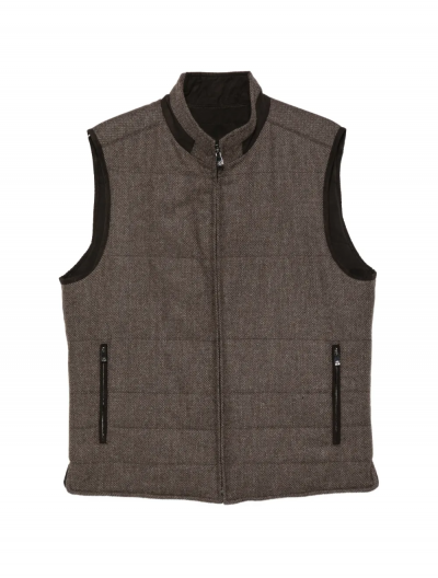 Wool/cashmere vest