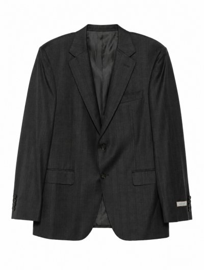 Super 150's wool striped suit