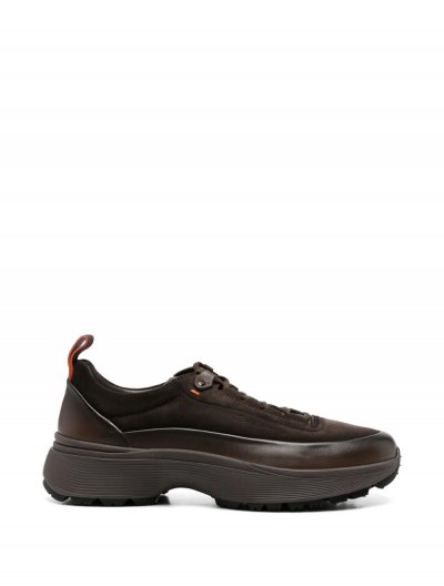 Leather sneakers