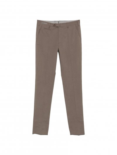 Cotton/cashmere trousers