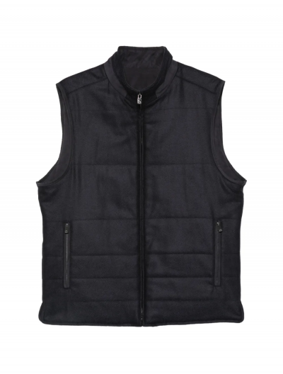 Wool/cashmere vest