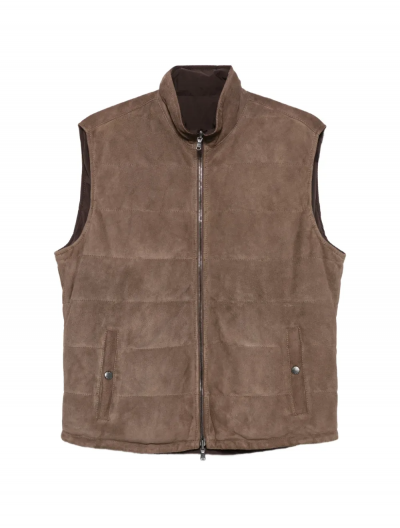 'Kent' suede vest