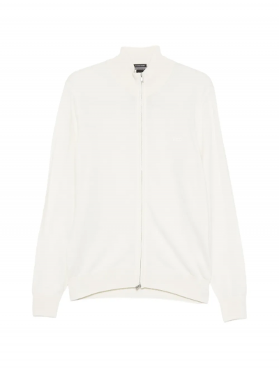 'H-Balonso' merino wool cardigan