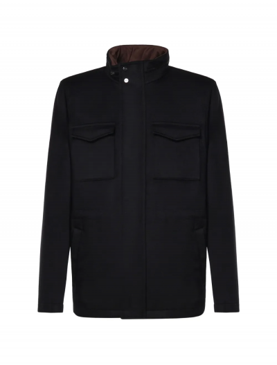 Μάλλινο/κασμίρ field jacket
