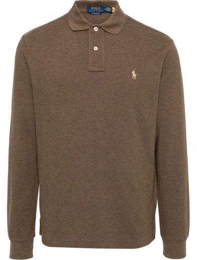 Custom slim βαμβακερή polo μπλούζα