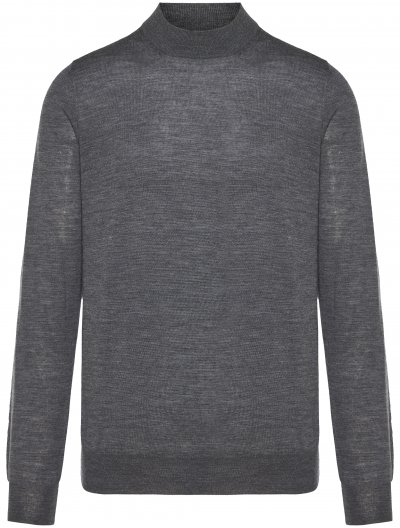Wool turtleneck knitwear