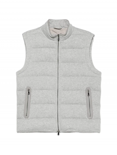 Cashmere blend vest