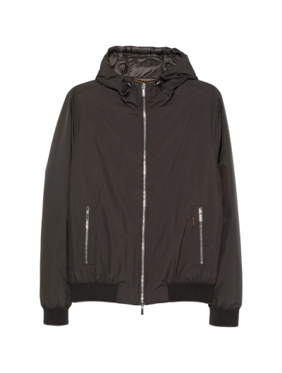 'Oniro-STP' hooded bomber jacket