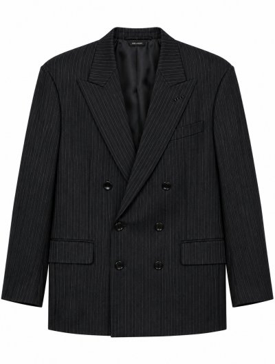 Double breasted wool suit