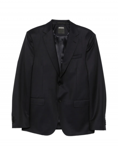 Wool blend suit