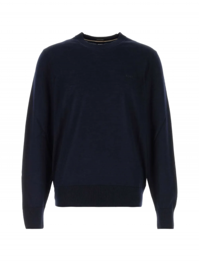 'H-Leno-L' crewneck wool knitwear