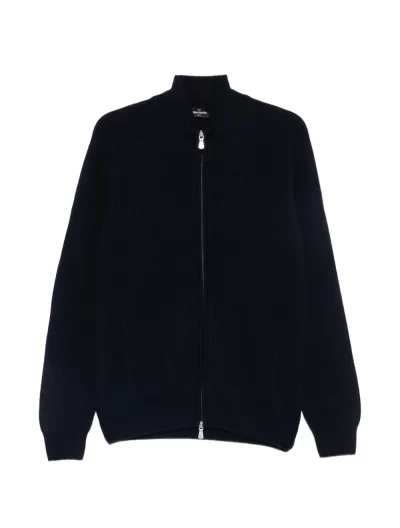 Knitted cashmere cardigan