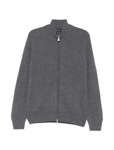 Knitted cashmere cardigan