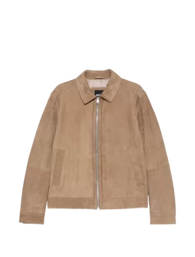 'H-Malbano7' suede jacket