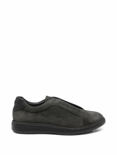 Suede sneakers