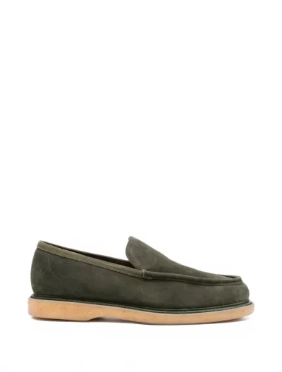 Suede loafers