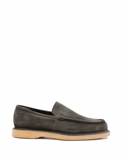 Suede loafers