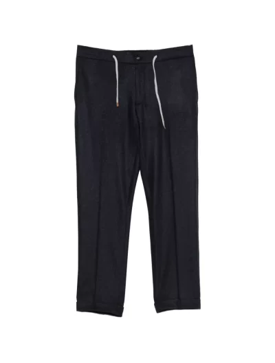 'Roma' wool trousers