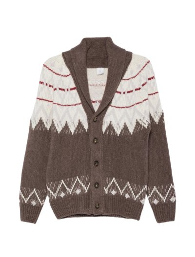 Cashmere/silk cardigan