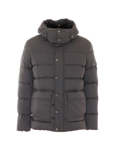 Hooded padded jacket