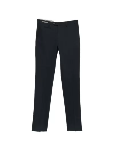 Cotton/cashmere trousers